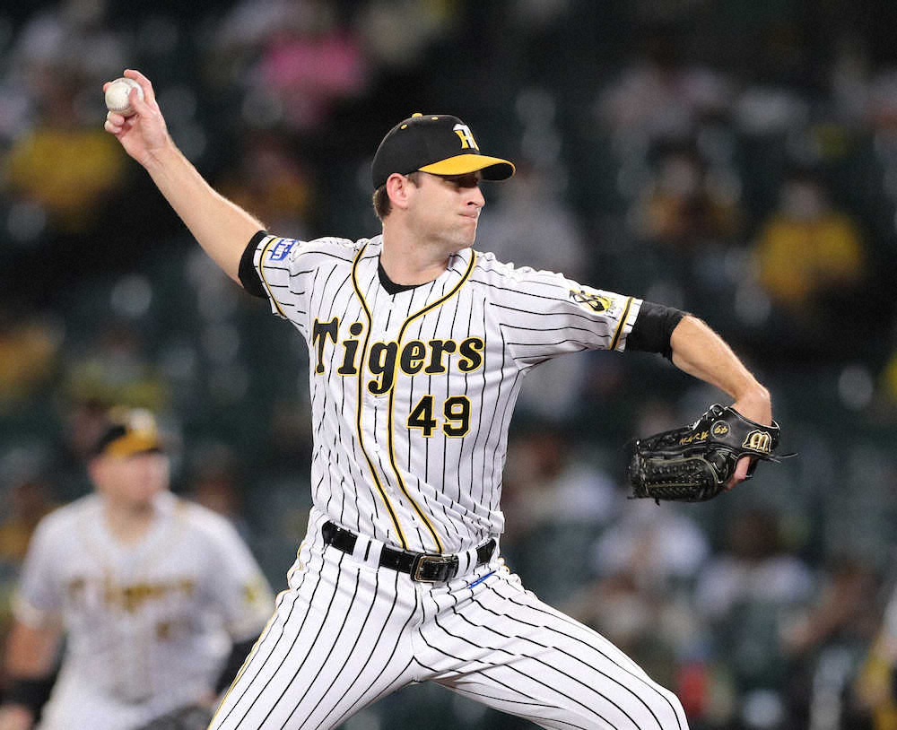 【画像・写真】阪神　ガンケル－岩貞－岩崎で執念リレー　劣勢でも終盤に逆転信じて勝ちパターン投入