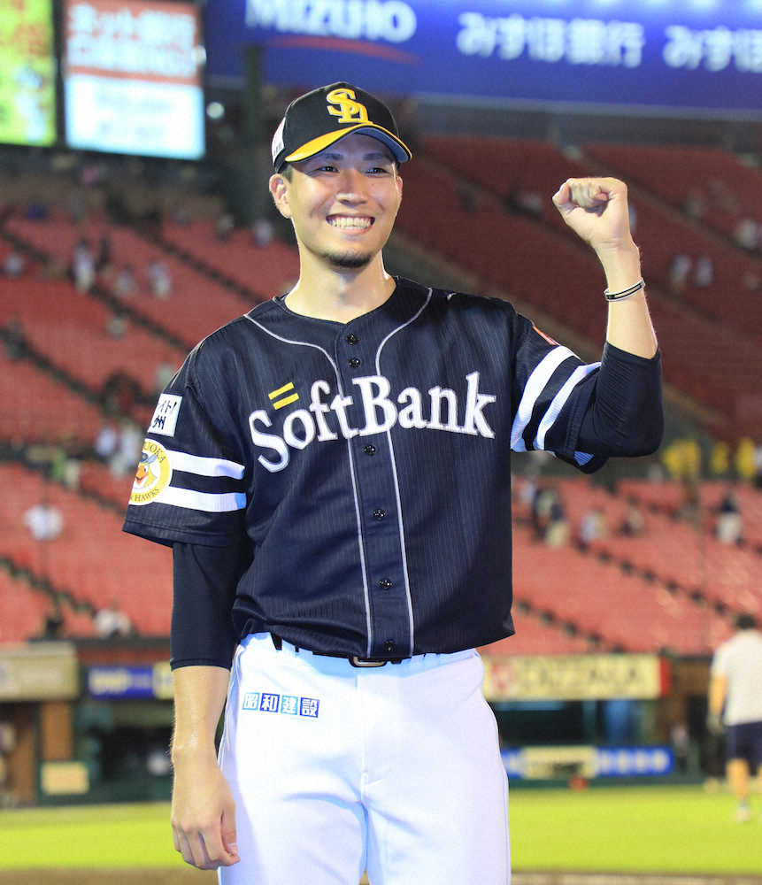 【画像・写真】ソフトB・千賀、8回13K零封で今季6勝目！「今年初めて自分らしい球が投げられた」
