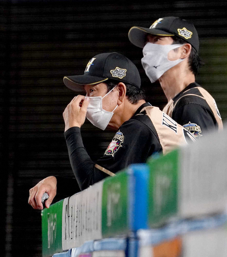 【画像・写真】日本ハム2連敗…栗山監督　3失点黒星の上沢を擁護「点を取らないといけない試合だった」
