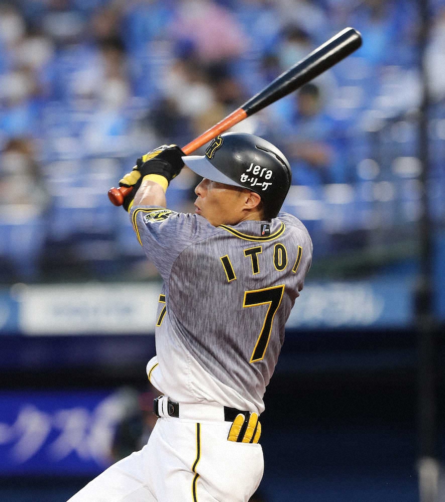 【画像・写真】阪神・糸井の犠飛で先制