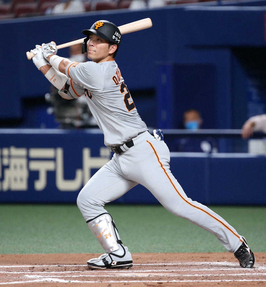 【画像・写真】巨人・大城　キャリアハイ7号は値千金の勝ち越しアーチ「入ってくれ！て願いました」