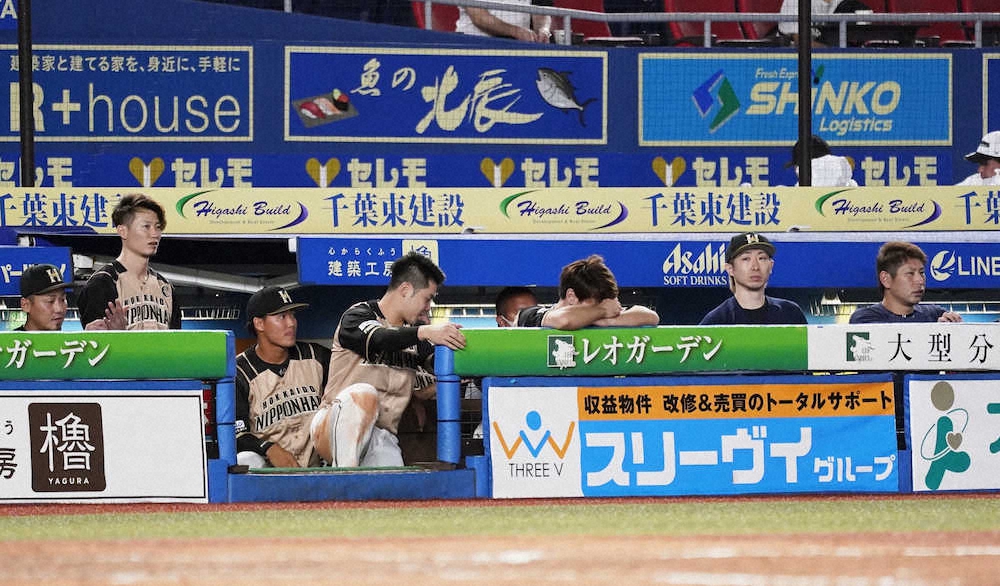 【画像・写真】日本ハム　競り負け3連敗、5位転落　栗山監督「何とか点を取ってやりたかった」