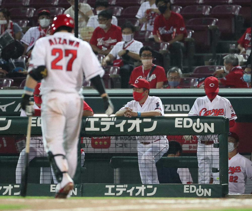 【画像・写真】広島　12―12ドローから5日、今度は7点差追いつかれ10―10で終了　延長戦10試合いまだ勝ちなし