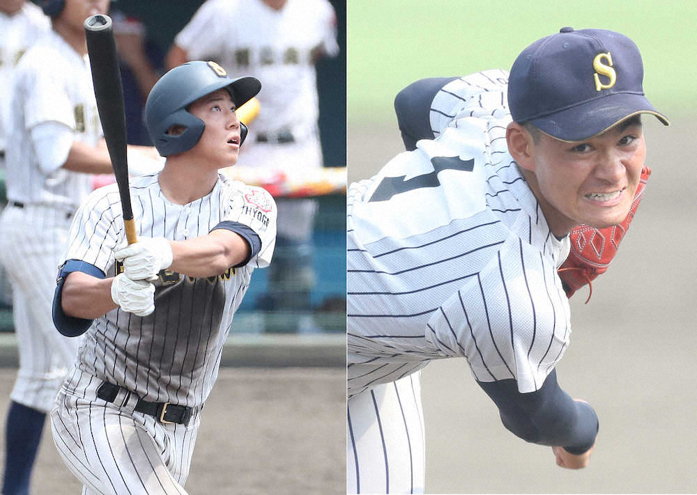 【画像・写真】明石商・中森&来田　10日にプロ志望届提出　同一の公立高校からWドラ1なら84年以来、2例目