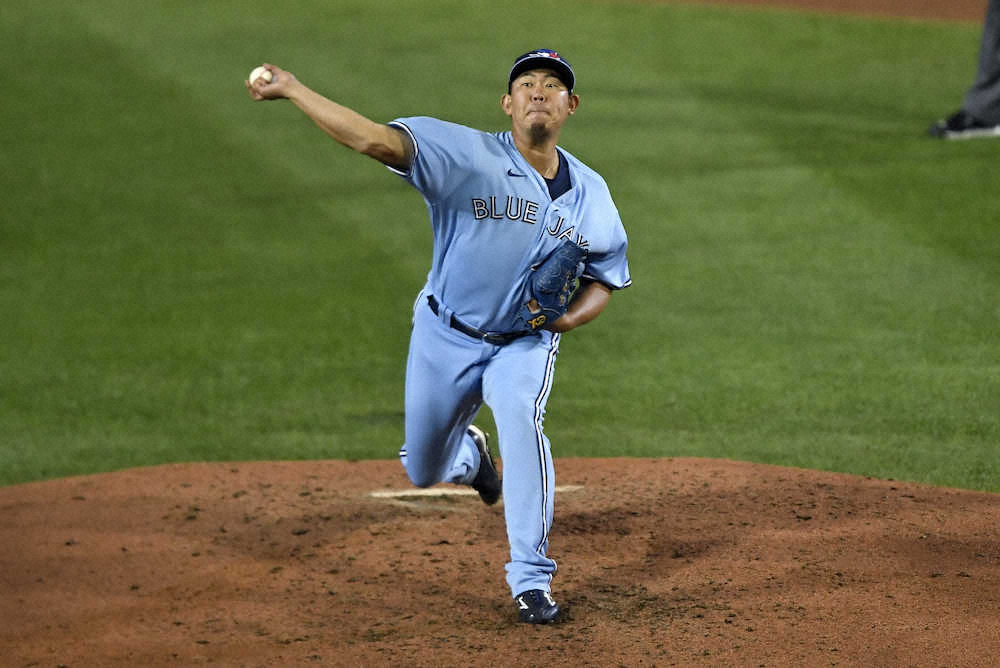 【画像・写真】ブルージェイズ・山口、今季2勝目　指揮官「メジャー球の感覚に慣れてきた」