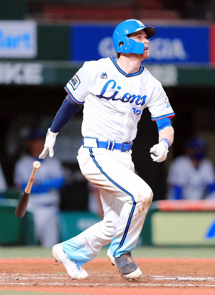 【画像・写真】西武　4位浮上　スパンジー6打点で貢献「今は自信を持って臨めている」