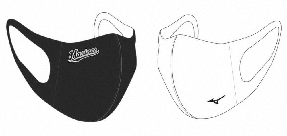 【画像・写真】ロッテ「マリーンズマウスカバー」数量限定で発売