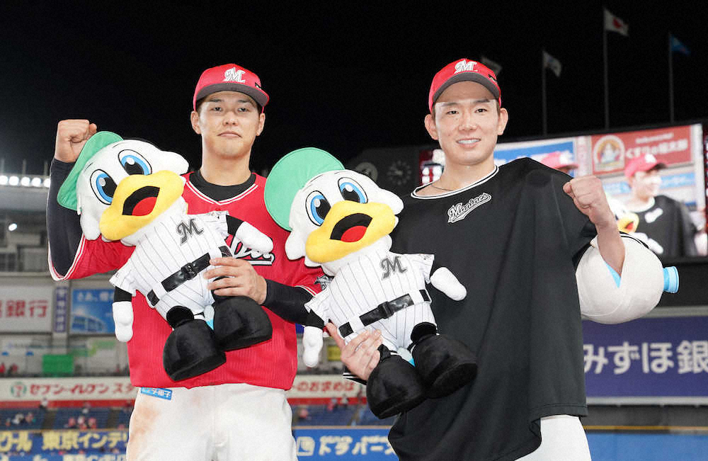 【画像・写真】ロッテ・中村稔　ノーノー逃すも8回途中1安打無失点で2勝目「そんなに甘くない。でも抑えたかった」