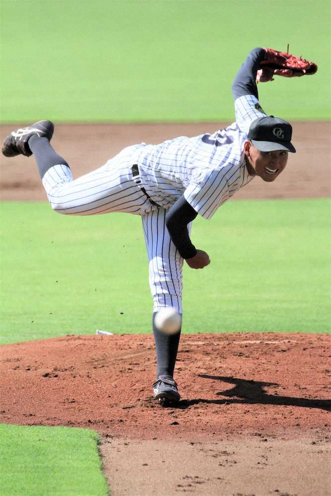 【画像・写真】大院大・打田　今季初公式戦は9回途中5失点「初回から高めに…今日は僕が全て悪い」