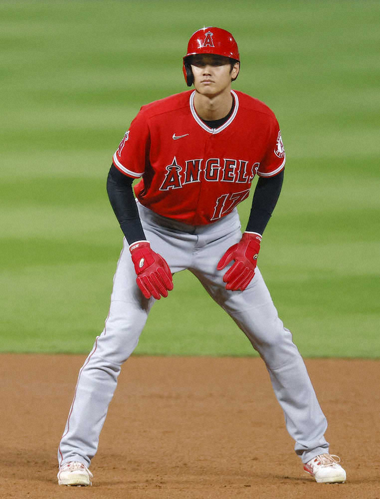 【画像・写真】エンゼルス・大谷　タイブレークで初代走　マドン監督「辛抱して見守る必要がある」