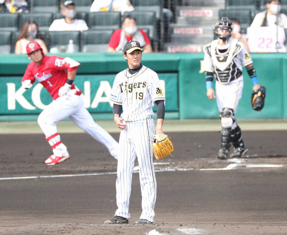 【画像・写真】阪神・藤浪　4回途中5失点降板　前回11失点の雪辱ならず　次回は矢野監督「今すぐ答え出ない」