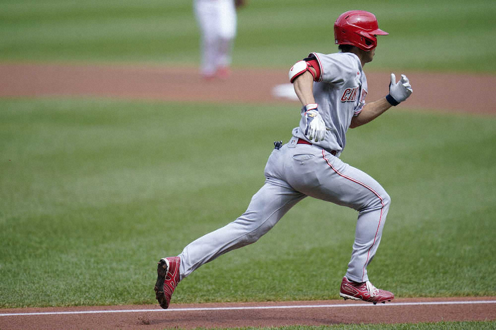 【画像・写真】レッズ・秋山　上がり調子だ！4試合ぶりマルチ安打