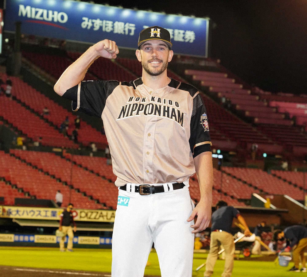 【画像・写真】日本ハム・バーヘイゲン　来日最長の8回無失点でチームトップの6勝目