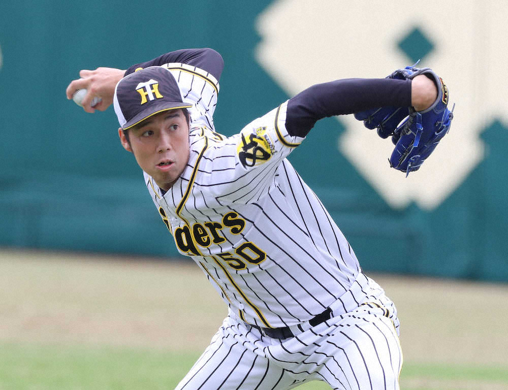 【画像・写真】阪神・青柳は第2戦「巨人打線は全員警戒しないといけない」