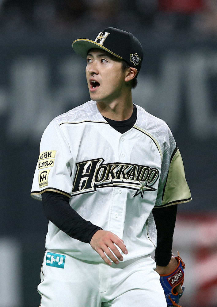 【画像・写真】日本ハム・上沢“エース対決”制す!8回零封で6勝目　ソフトB・千賀は札幌Dプロ初黒星