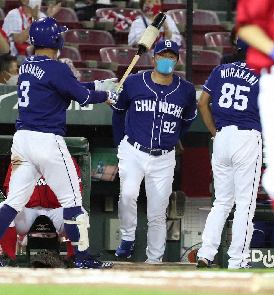 【画像・写真】中日　3発で追い上げも9連戦初戦落とす　大野雄は6連続完投でストップ、5敗目