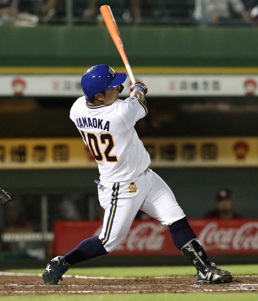【画像・写真】オリックスの“つっぱり”大下　史上初の勲章弾　記念球は脳内出血からリハビリ中の父・一雅さんに