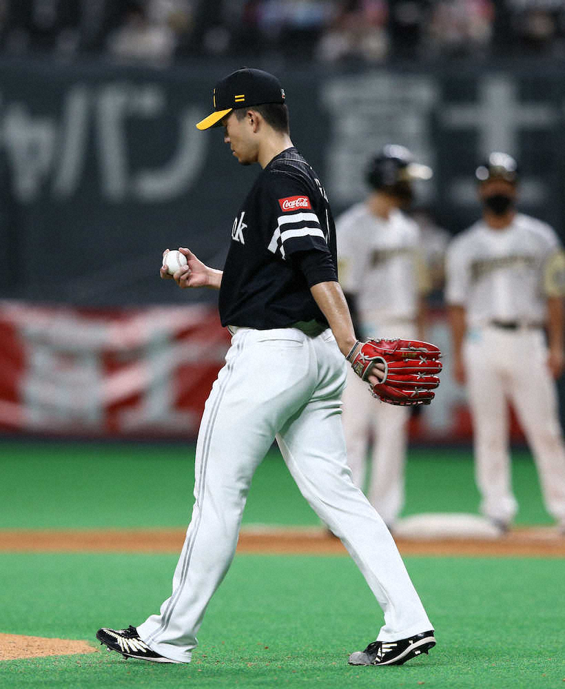 【画像・写真】ソフトB・千賀、自己最多148球完投も札幌Dで初黒星「粘ることができなかった」