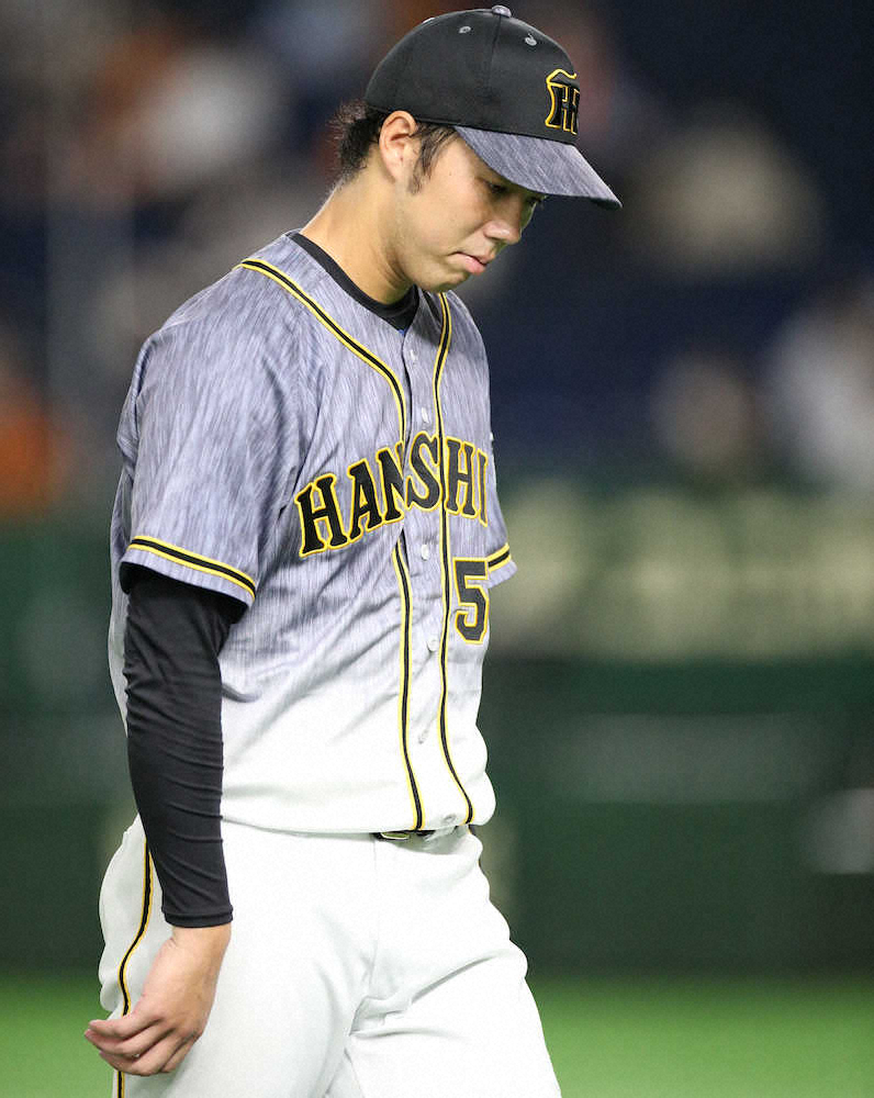 【画像・写真】阪神　5回で7点ビハインド　7連敗中の東京ドーム