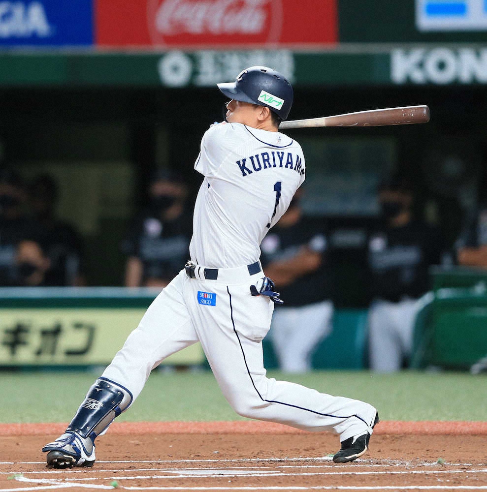 【画像・写真】西武・栗山　4安打2打点の大活躍！先制9号ソロは「手応えはかなりバッチリでした」