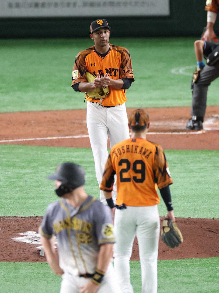 【画像・写真】サカオカ欠く巨人、0―11で敗れ10連勝逃す　阪神は西勇2試合連続完封で東京D連敗が8で止まる