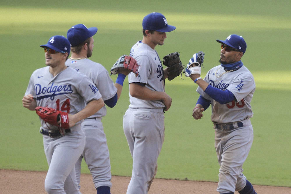 【画像・写真】ドジャース　ポストシーズン切符一番乗り　8年連続地区優勝も目前