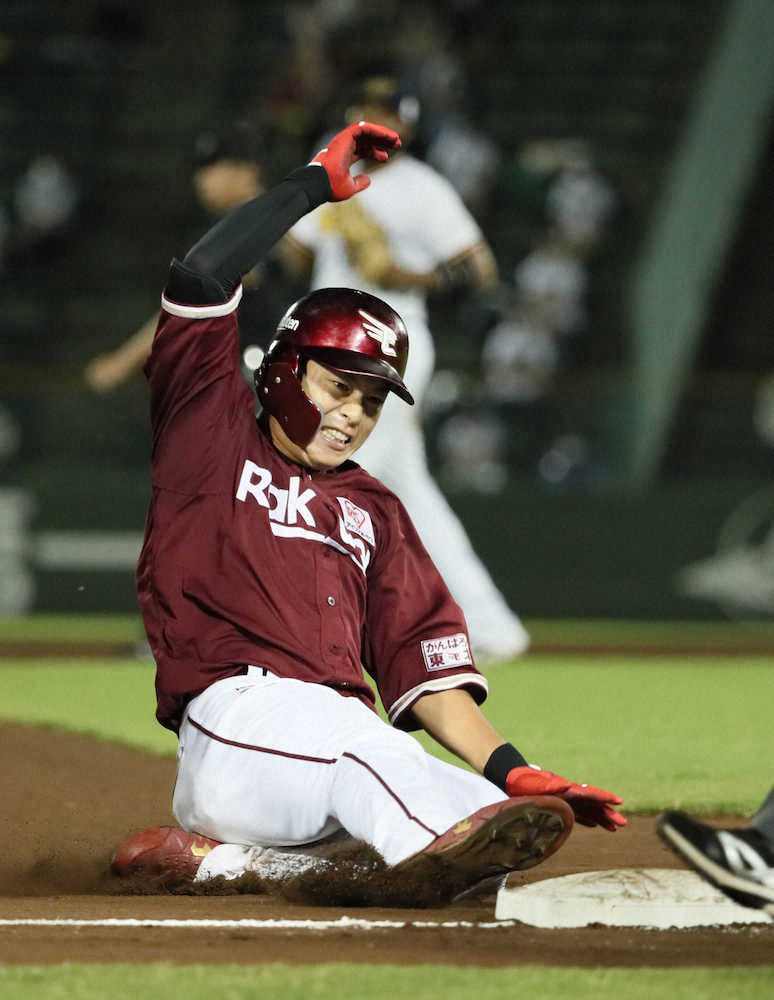 【画像・写真】「得点圏の鬼」だ！楽天・渡辺佳2適時打　勝負強さ光る.545