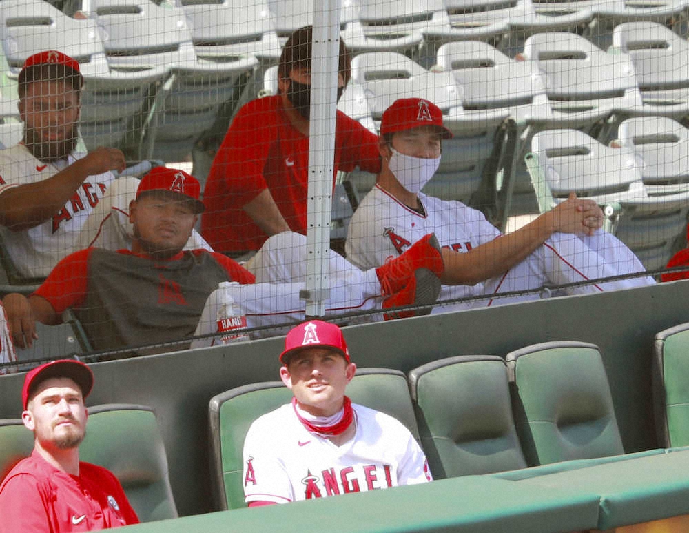 【画像・写真】大谷、4戦連続出番なし、スタメン落ちは5戦連続　チームは連敗2でストップ