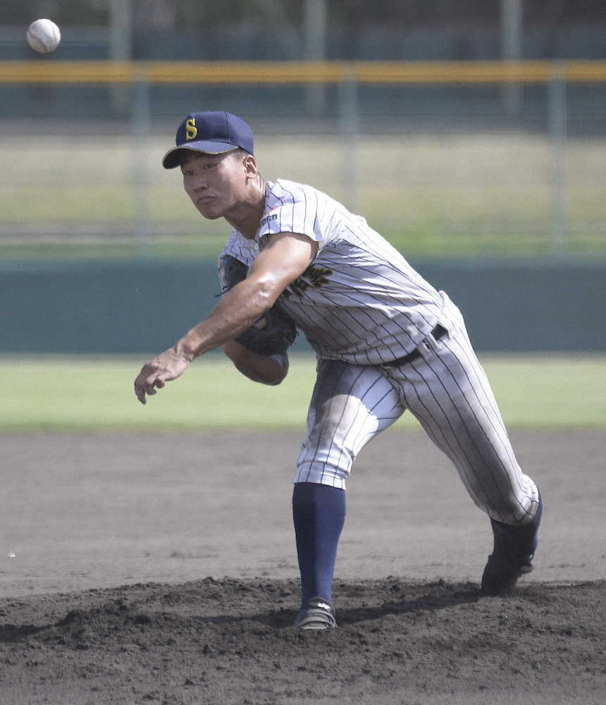 【画像・写真】明石商が県大会初戦を快勝　“来田2世”福本が二刀流の活躍