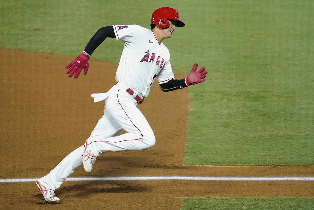 【画像・写真】大谷、7試合ぶりスタメンで復活6号＆今季6度目マルチ　逆転勝利に貢献