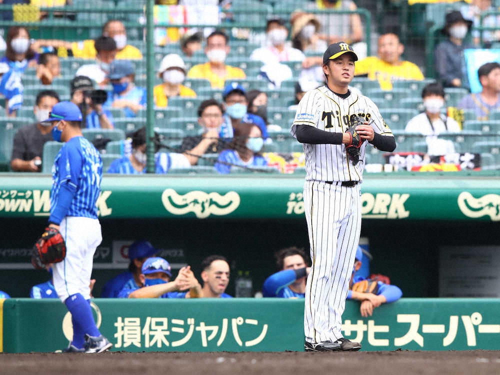 【画像・写真】阪神・高橋　6回3失点降板
