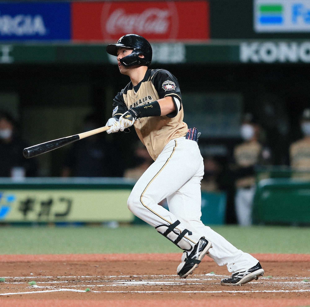 【画像・写真】日本ハム・清水　汚名返上の2号2ラン「何とかしたいという気持ちが強かった」