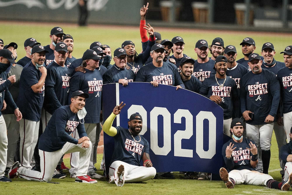 ナ リーグ東地区でブレーブスが3季連続優勝 西地区ではドジャースが7季連続v スポニチ Sponichi Annex 野球