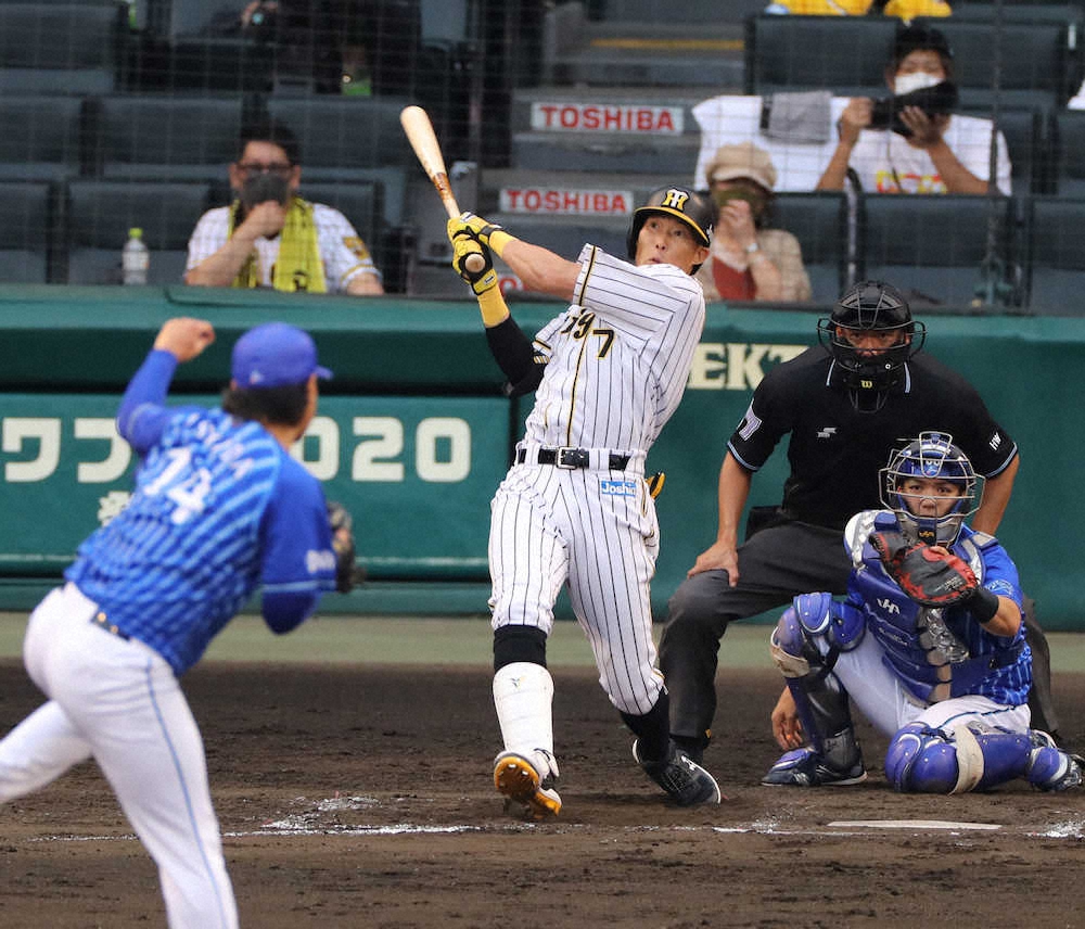【画像・写真】阪神・糸井　同点＆決勝打で38日ぶり猛打賞　「ここしかない場面で打てた」　