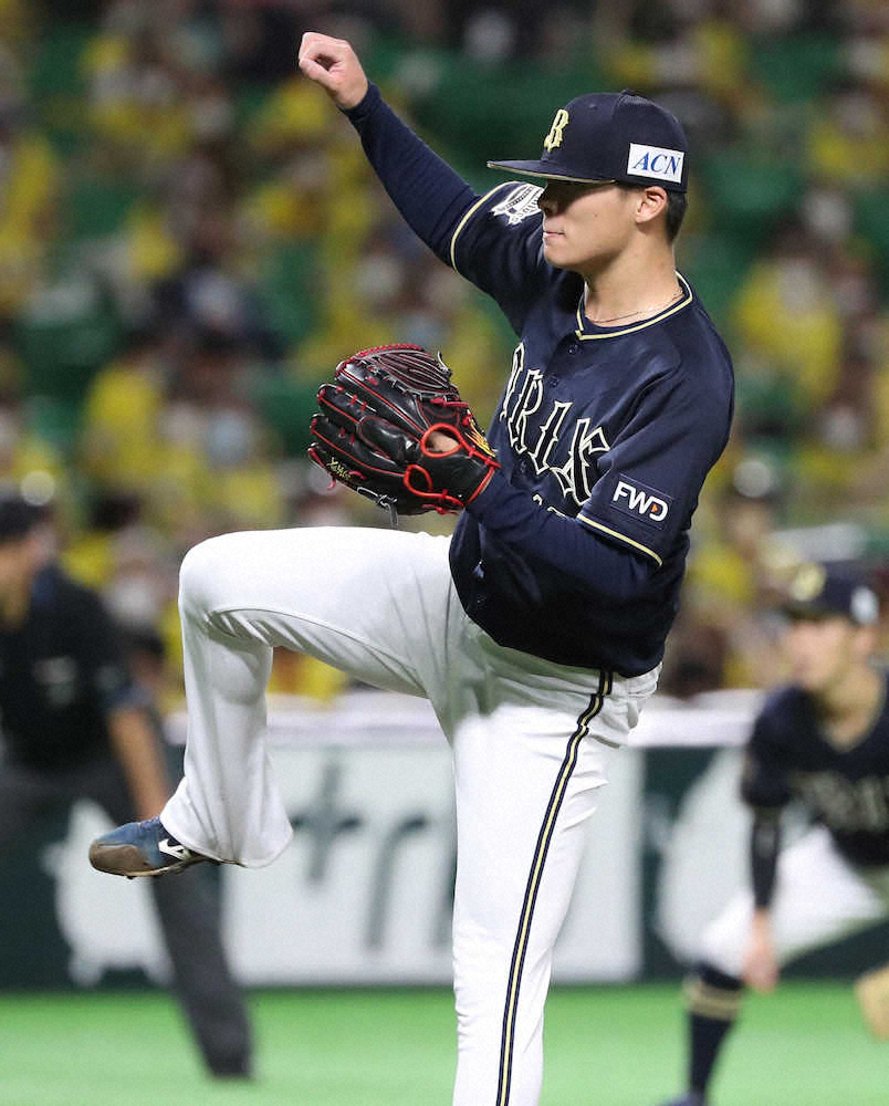 【画像・写真】投手3冠見えた!　オリックス・由伸　千賀との4度目投げ合い制し6勝目「これからも競い合っていけたら」