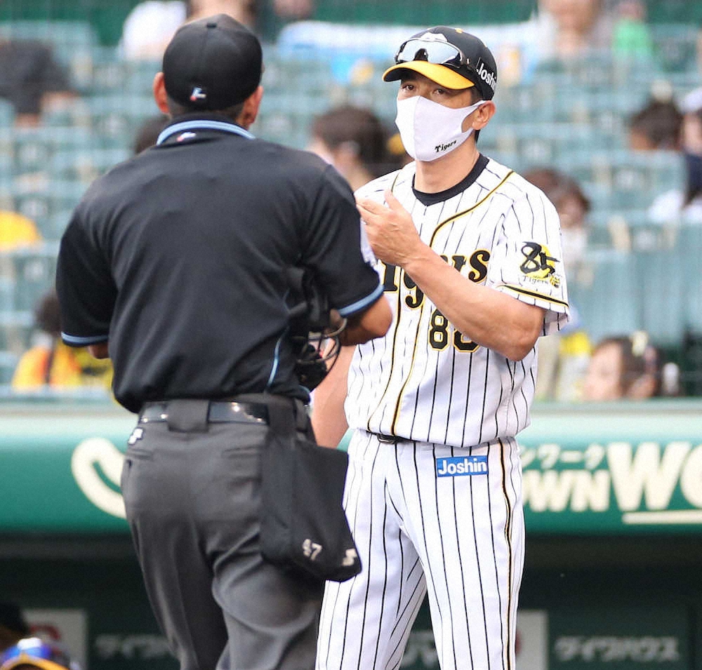 【画像・写真】阪神・矢野監督　8回の勝負手がズバッ　代打も代走も的中「全部絡んだよね」
