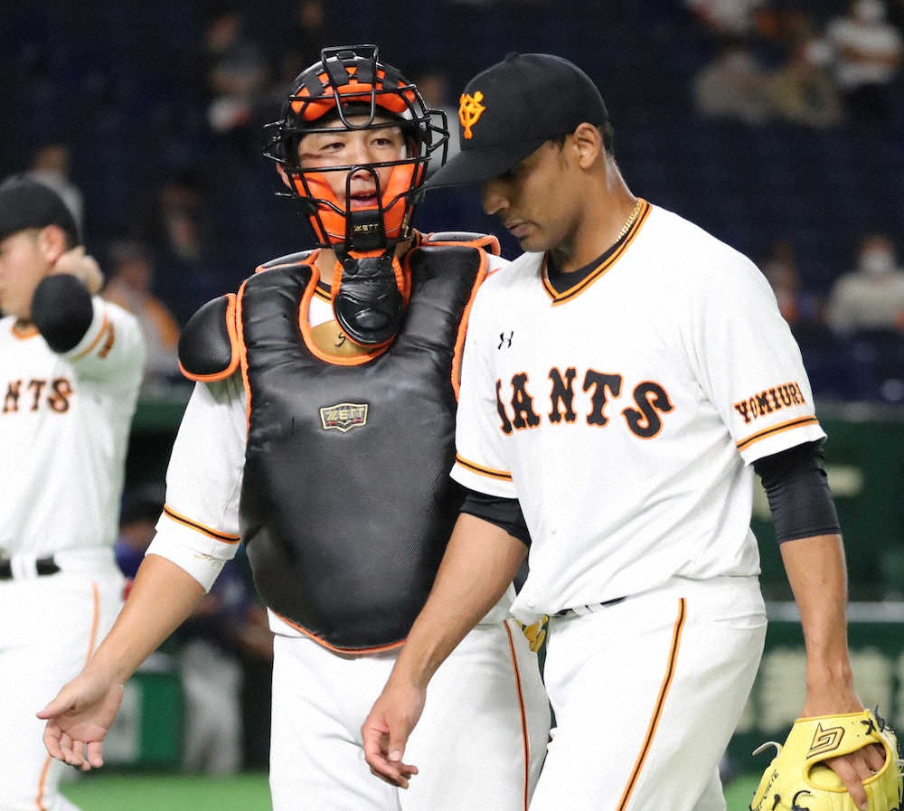 【画像・写真】巨人・小林　3カ月ぶり！復帰後初先発マスク「拍手は本当にうれしかった」