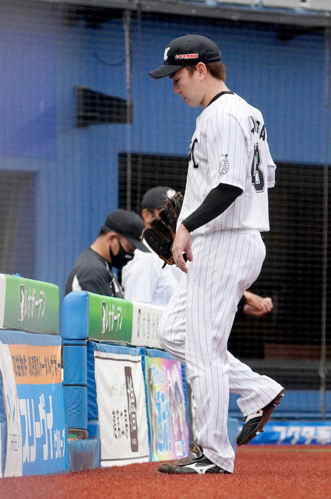 【画像・写真】ロッテ・中村稔　首位決戦でまさかの3回途中6失点KO「申し訳ないです」