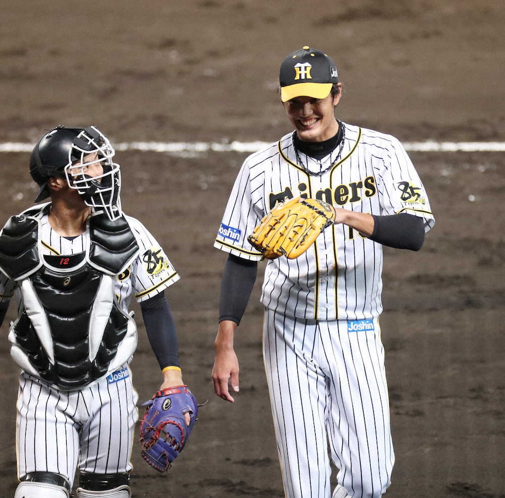 【画像・写真】阪神・矢野監督「ああいう顔で野球がやれるというのは晋太郎自身も幸せ」