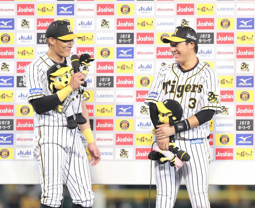 【画像・写真】阪神・糸井　204打席ぶり一発、自己最長ブランク抜けた　賞金100万円に「早くちょうだい」