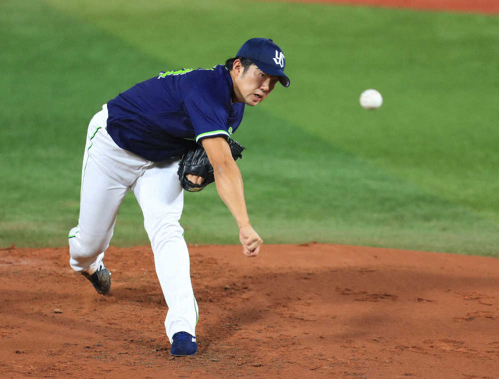 【画像・写真】ヤクルト・歳内　プロ最長7回を5安打無失点の好投!5年ぶり勝利の権利を手にして降板