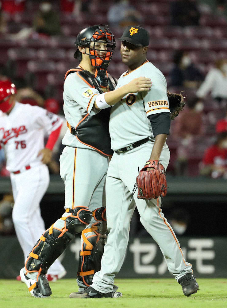 【画像・写真】堀内さん「今日は誠司のリードが良かったよ」不安な立ち上がりのサンチェスが7回まで「普通はもたないよ」