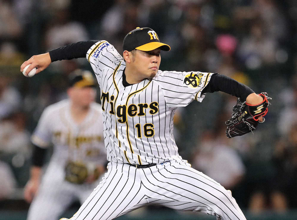 【画像・写真】阪神・西勇　さすがGキラーの8回1失点　男の約束「球児さんが投げられる展開に」