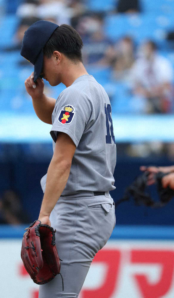 【画像・写真】慶大・木沢　自己ワースト6失点にがっくり「真っすぐがいかなかった」試合は勝利