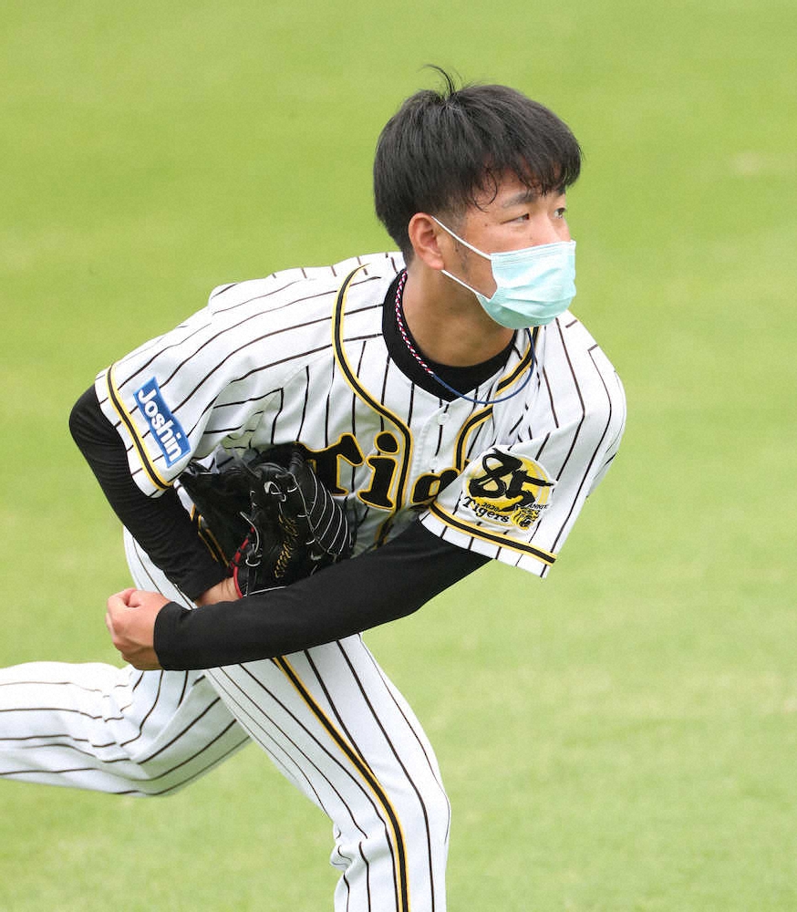 【画像・写真】阪神・高橋　今季5度目の巨人戦へ「試合をしっかり作れるように」