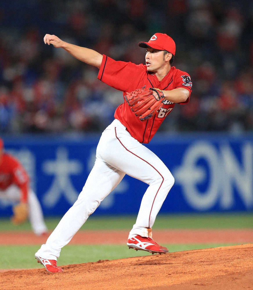 【画像・写真】広島、直接対決で3連勝！中村祐887日ぶり白星　ヤクルトは村上弾も空砲、リーグ一番乗り50敗目