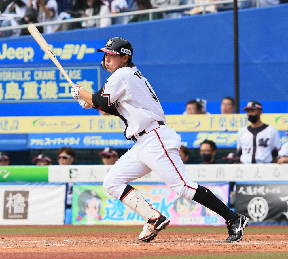 【画像・写真】ロッテ・安田　2戦連続決勝打「いいアプローチができた」