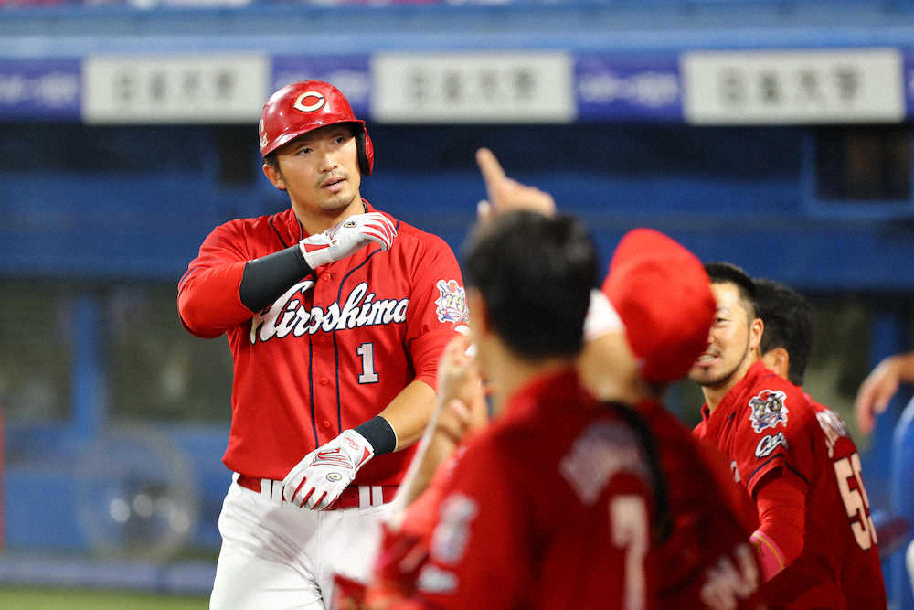 【画像・写真】誠也が広島では7人目の5年連続20号到達　4番から3番への打順変更に「僕が監督でも代える」