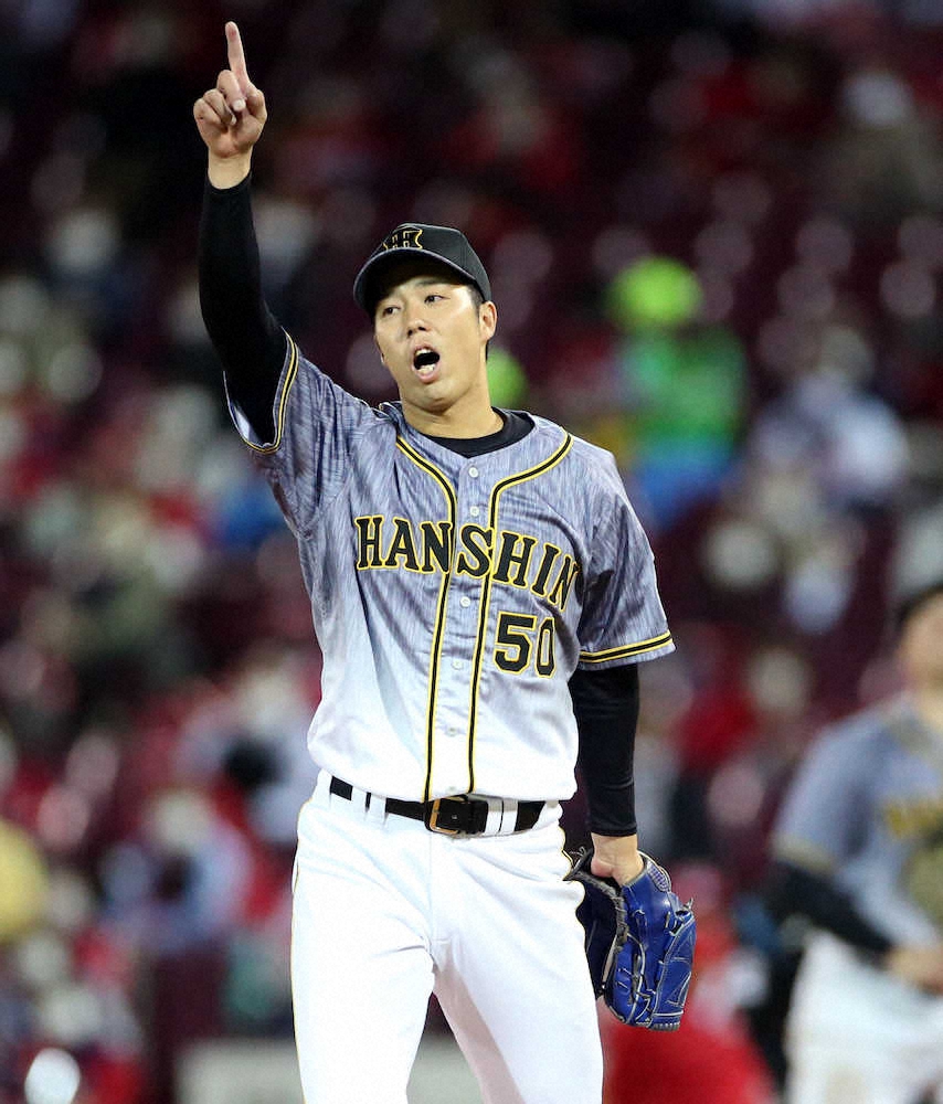 【画像・写真】阪神・青柳　打球直撃に耐え6回1失点　久々勝利ならずも目標2桁星へ意地の107球