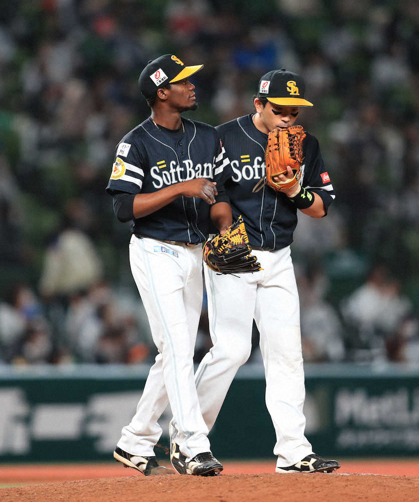 【画像・写真】ソフトバンク　勝利の方程式崩れる…嘉弥真＆モイネロ失点　工藤監督「彼が打たれたら仕方ない」